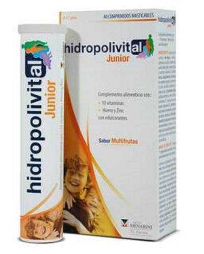 Hidropolivital junior 40 comprimidos - menarini