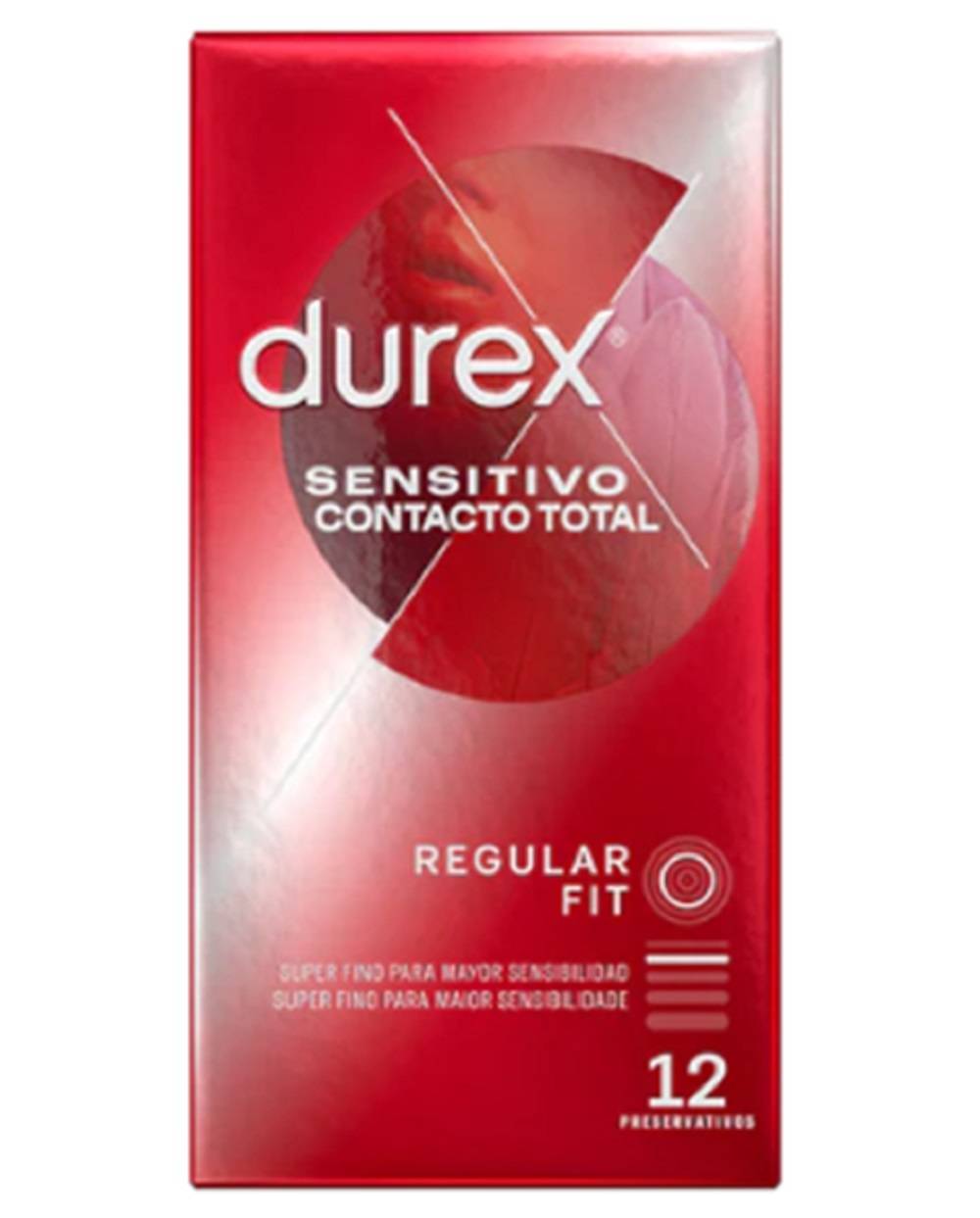 Durex preservativos sensitivo contacto total 12 u n