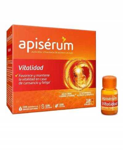 Apiserum vitalidad 18 viales n
