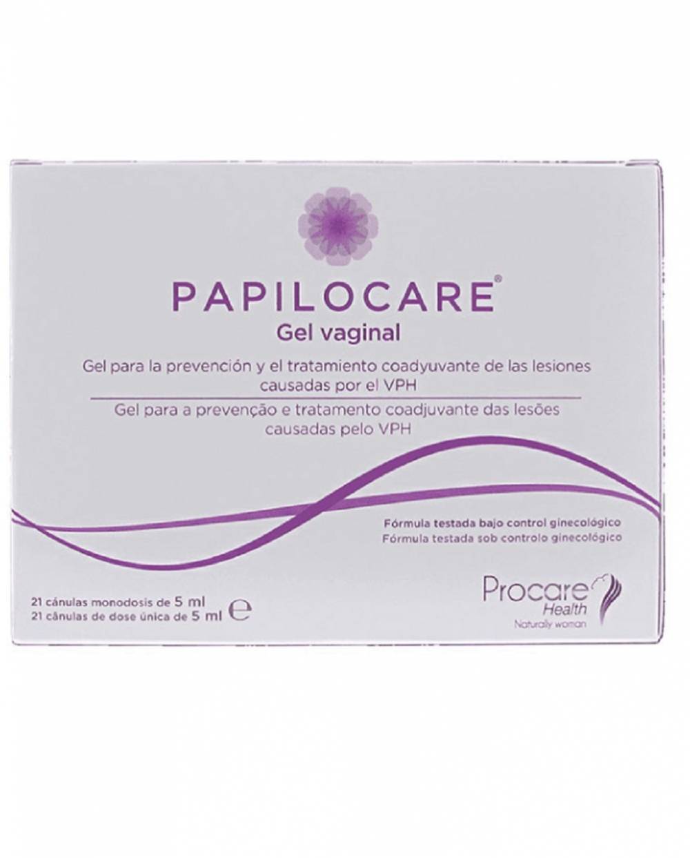 Papilocare gel vaginal 21 cánulas Monodosis 5 ml