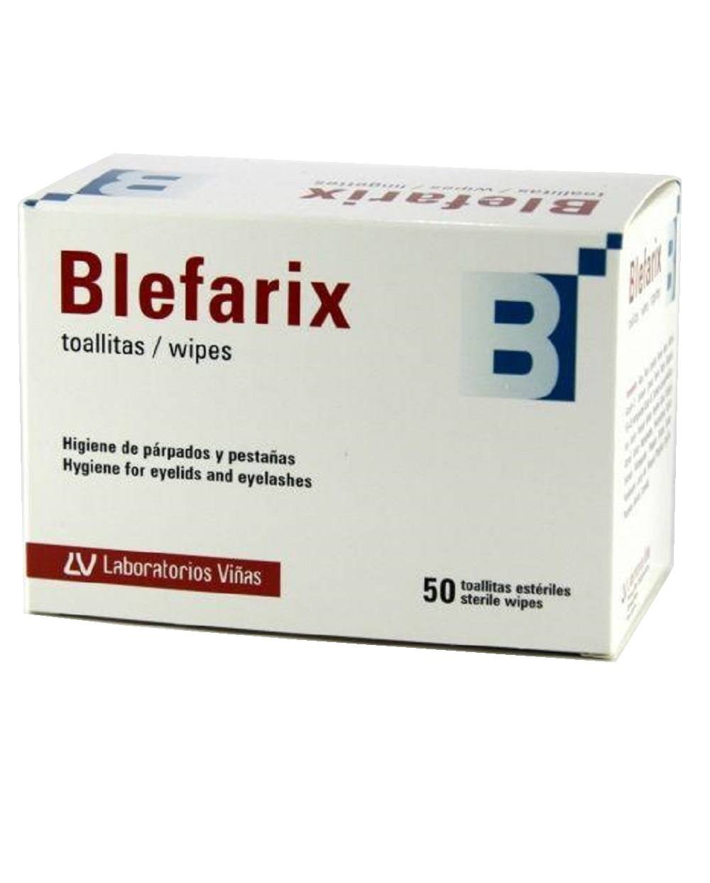 Blefarix toallitas 50 unidosis - salunatur parafarmacia