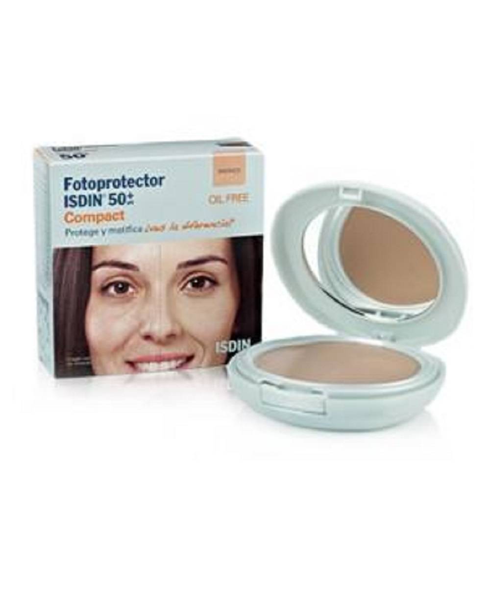 Fotoprotector ISDIN Compact - Bronce - Oil free - 10 g