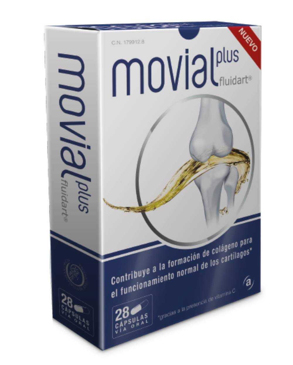 Movial Plus Fluidart 28 cápsulas - Actafarma