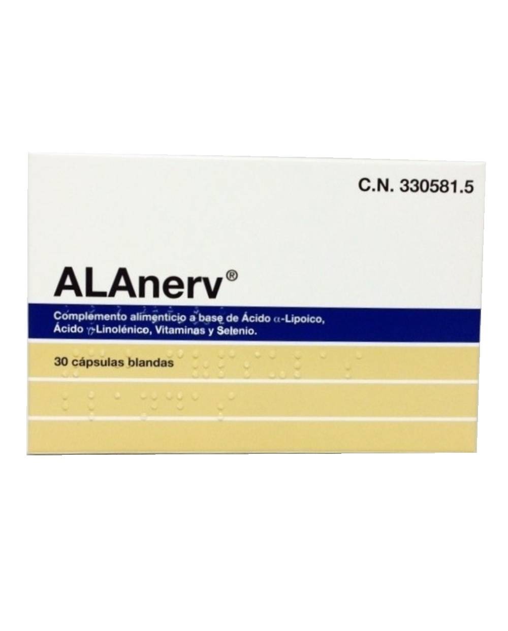 Alanerv - 30 cápsulas n
