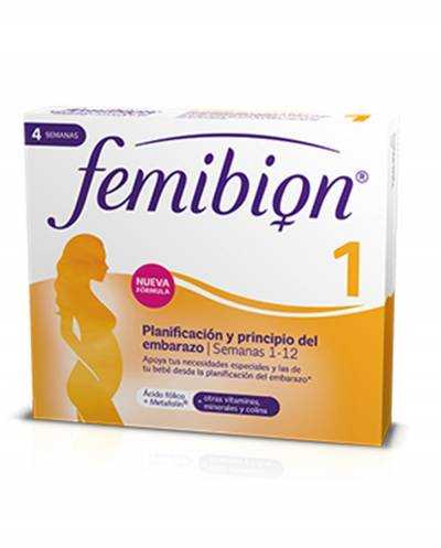 Femibion 1 Planificación y principio del embarazo