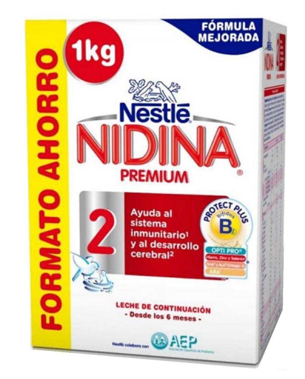 Comprar Nestlé NIDINA 2 Premiun Leche de Continuación