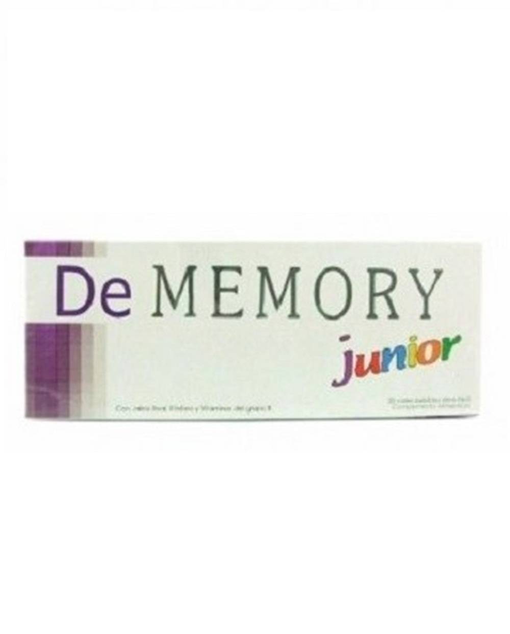 DE MEMORY - JUNIOR - 20 AMPOLLAS - Nutrición y Fitoterapia