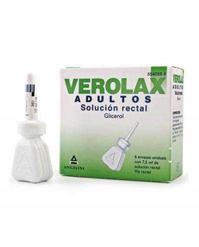 Verolax Solución Rectal 6 unidades