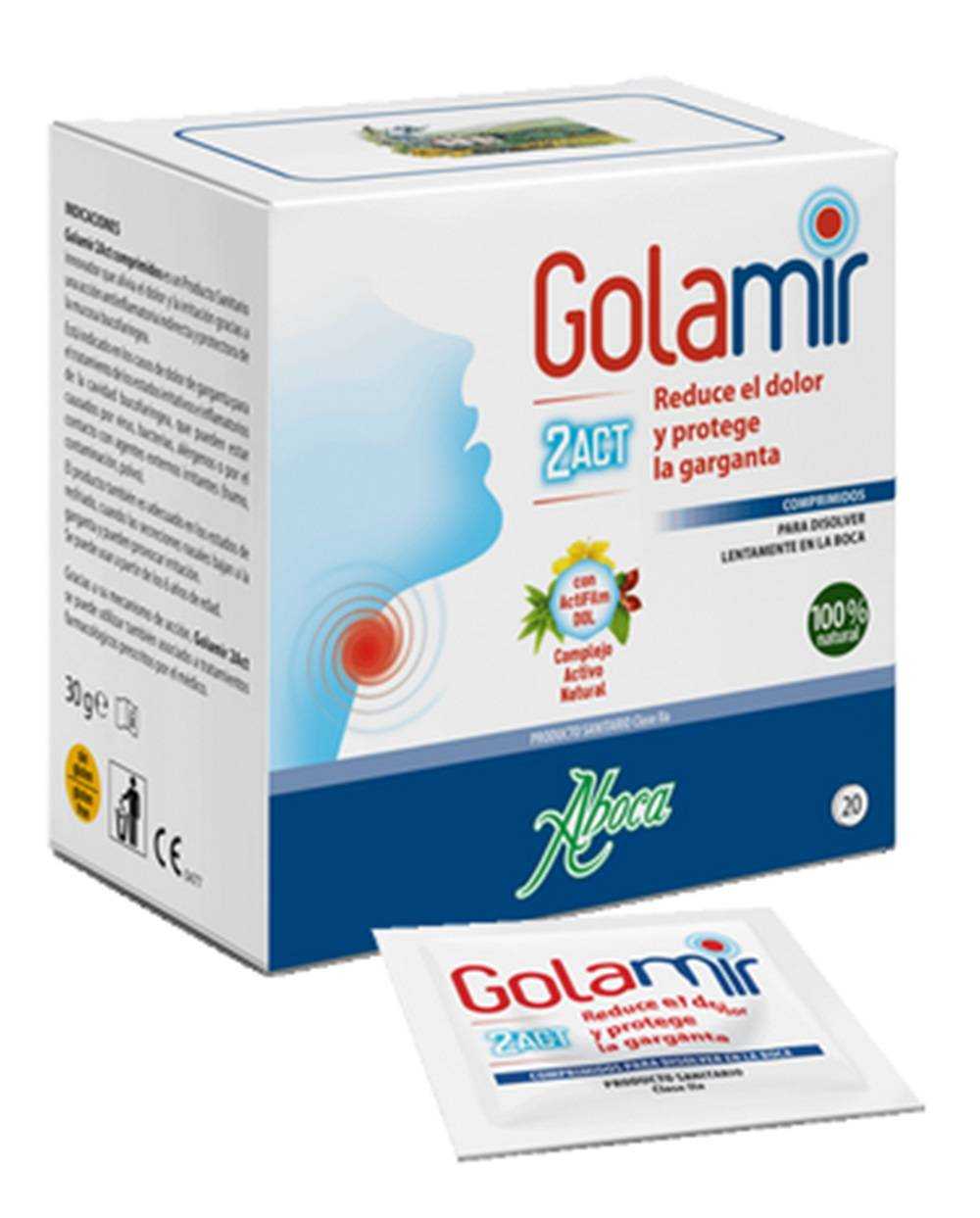 Golamir 2 ACT 20 comprimidos