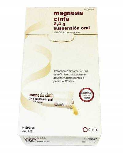 Magnesia Cinfa - 14 sobres de suspensión oral