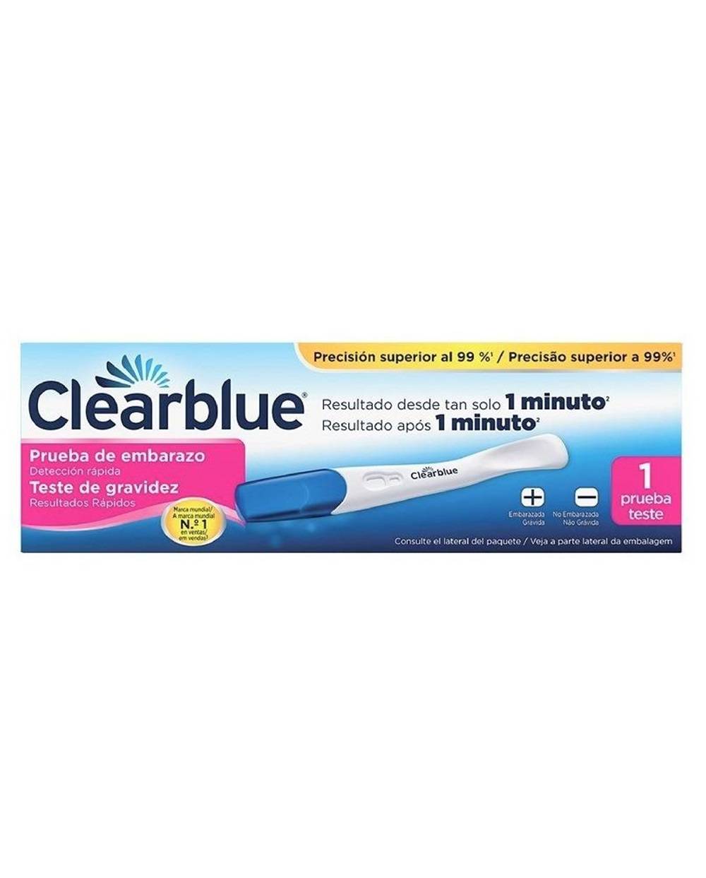 Test de embarazo Analógico Clearblue n