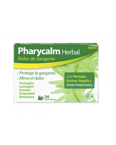 Pharycalm herbal 24 comprimidos