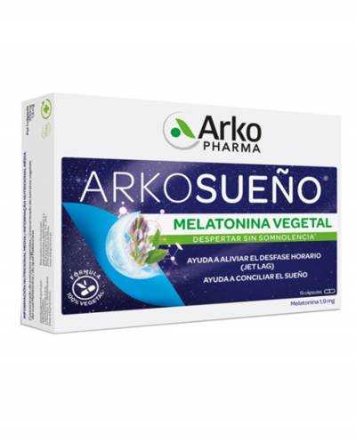 Arkosueño melatonin 100 % vegetal - 15 cápsulas