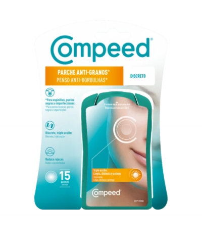 COMPEED PARCHE ANTIGRANO DISCRETO 15 U.