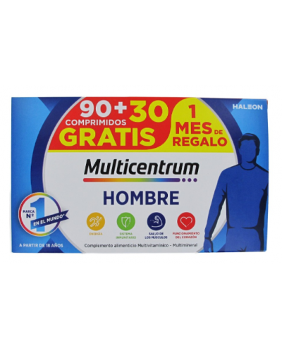 Multicentrum hombre 90 comprimidos + 30 comprimidos