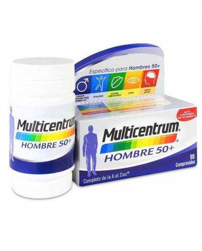Multicentrum hombre 50+ - 90 comprimidos n