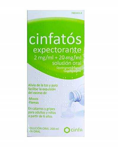 Cinfatos expectorante - 200 ml - jarabe