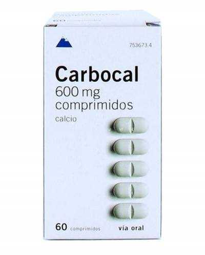 CARBOCAL 600 MG - 60...