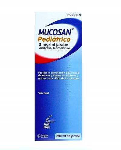 Mucosan pediátrico - 200 ml - jarabe
