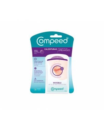 Compeed calenturas  invisible 15 parches