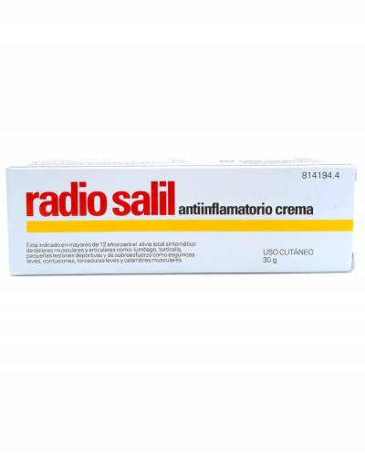 Radio salil crema 30 gramos