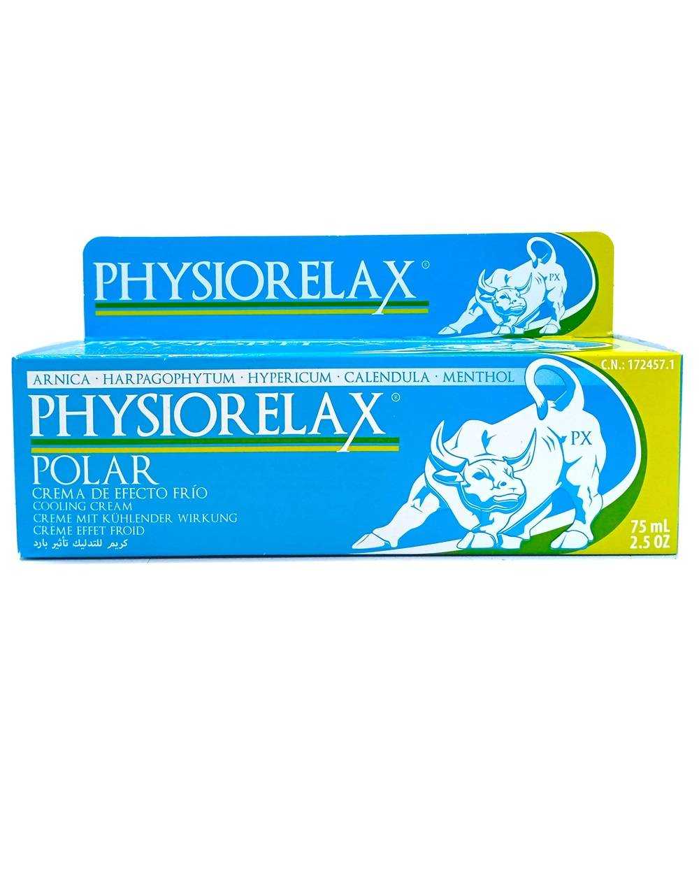 Physiorelax polar - crema de efecto frío - 75 ml