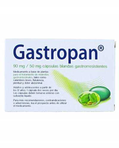 Gastropan 90/50 mg - 14 cápsulas blandas