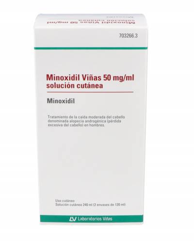 MINOXIDIL VIÑAS 50 MG/ML...