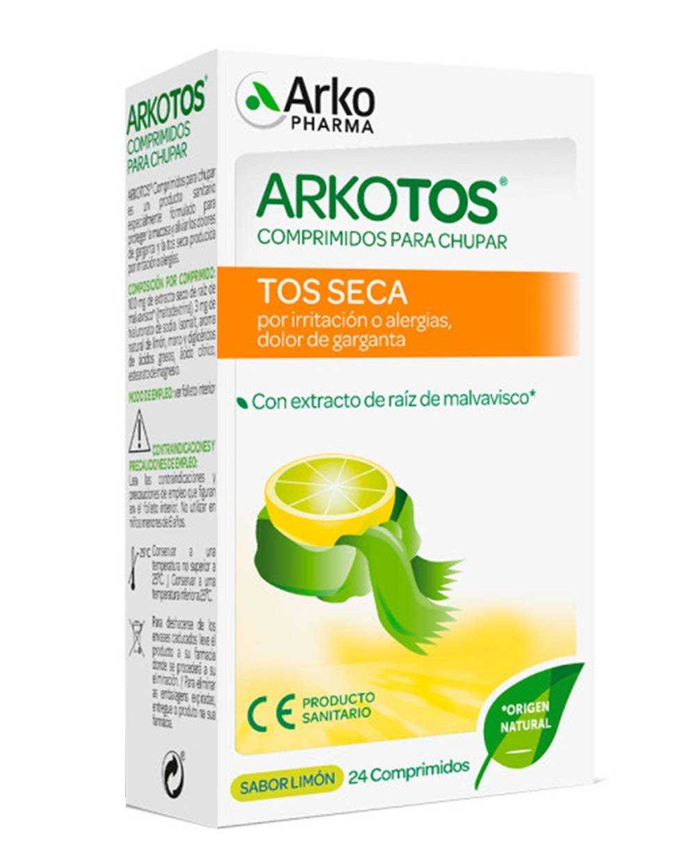 Arkotos - 24 comprimidos para la tos