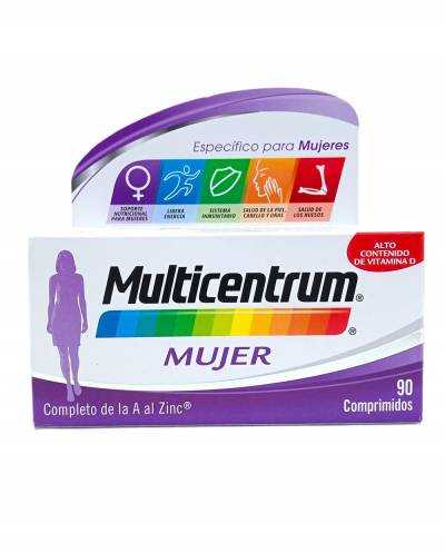 Multicentrum mujer 90 comprimidos n
