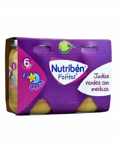 Nutriben Bipaxk Cena Judías Verdes Merluza 190 g