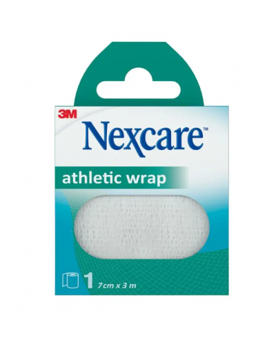 3m nexcare athletic wrap ref n1675w 3m  x 7.5 cm