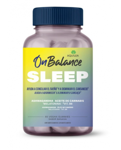 Aquilea onbalance sleep 60 gominolas sabor banan