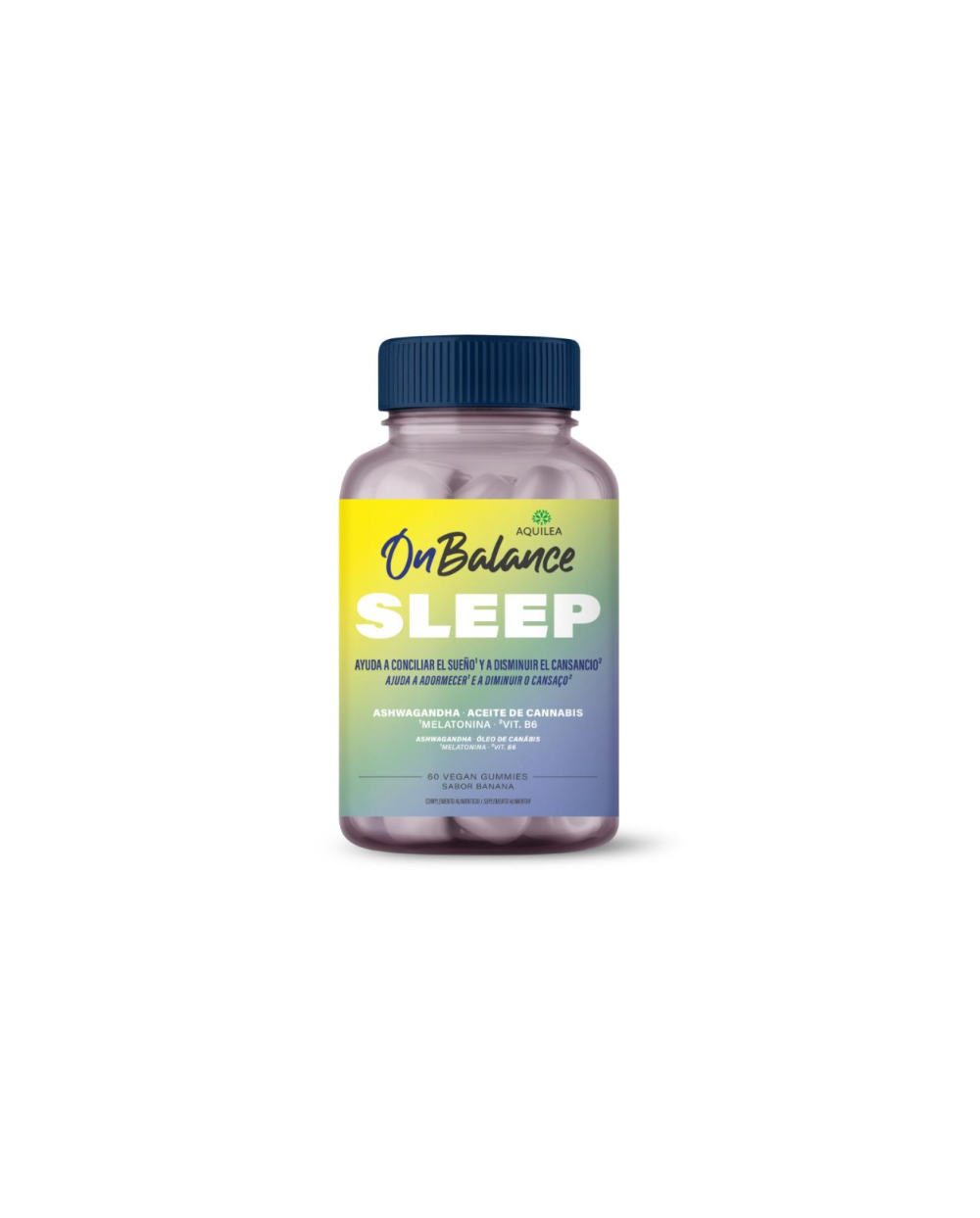 Aquilea onbalance sleep 60 gominolas sabor banan