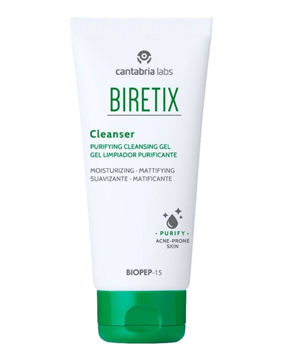 Biretix cleanser gel limpiador purificante 150 m n