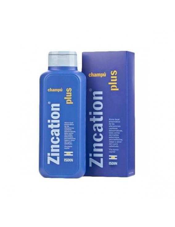 Zincation plus - 10 mg/4 mg/ml - champú - 200 ml