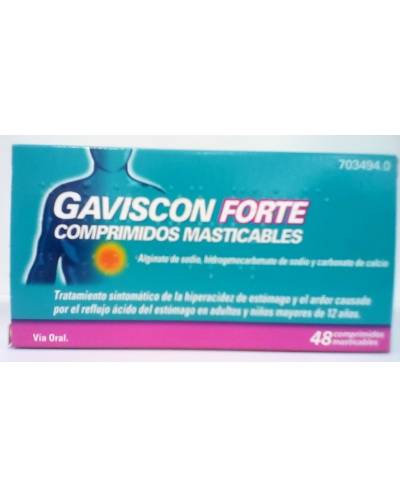 Gaviscon forte - 48 comprimidos masticables