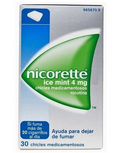 Nicorette ice mint - 4 mg - 30 chicles