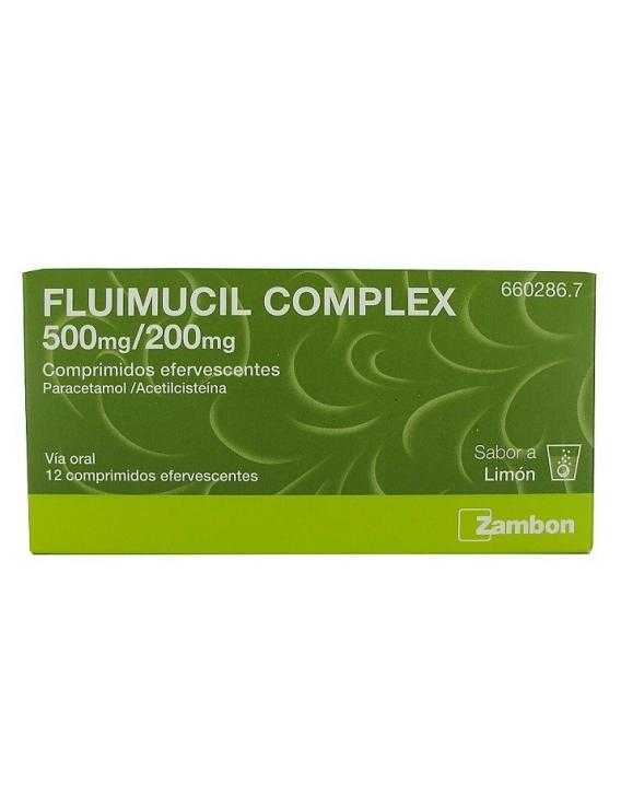 Fluimucil complex - 12 comprimidos efervescentes