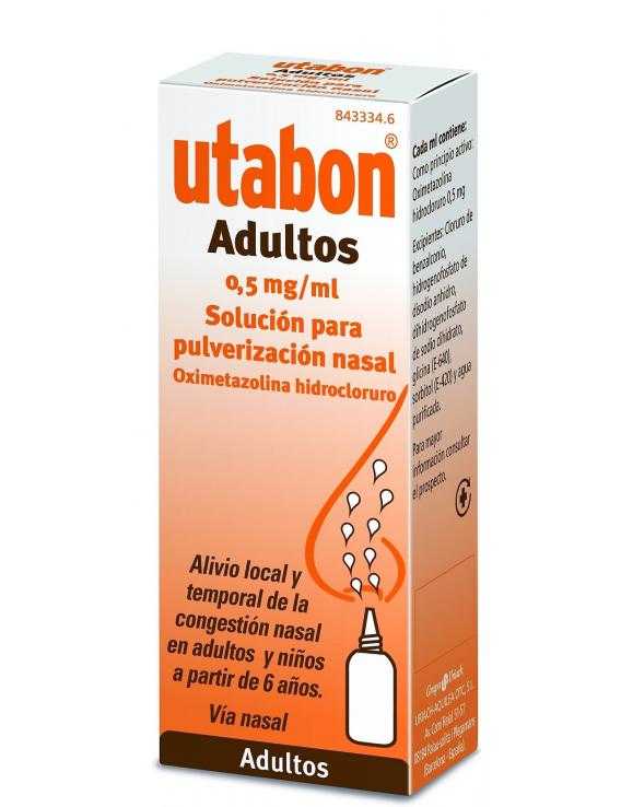 Utabon - adultos - 0.5 mg/ml - gotas nasales