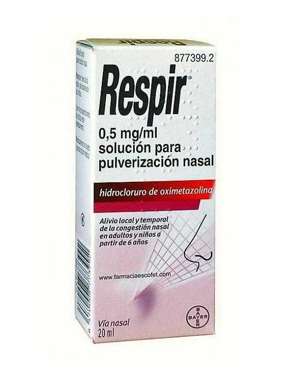 RESPIR - SPRAY NASAL - 20 ML - Sprays y pomadas nasales