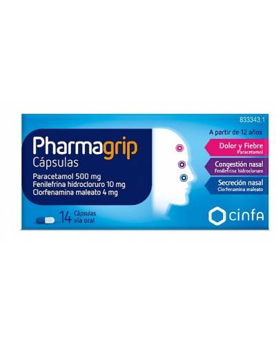 Pharmagrip - 14 Cápsulas