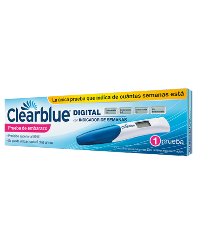 Test de embarazo digital clearblue