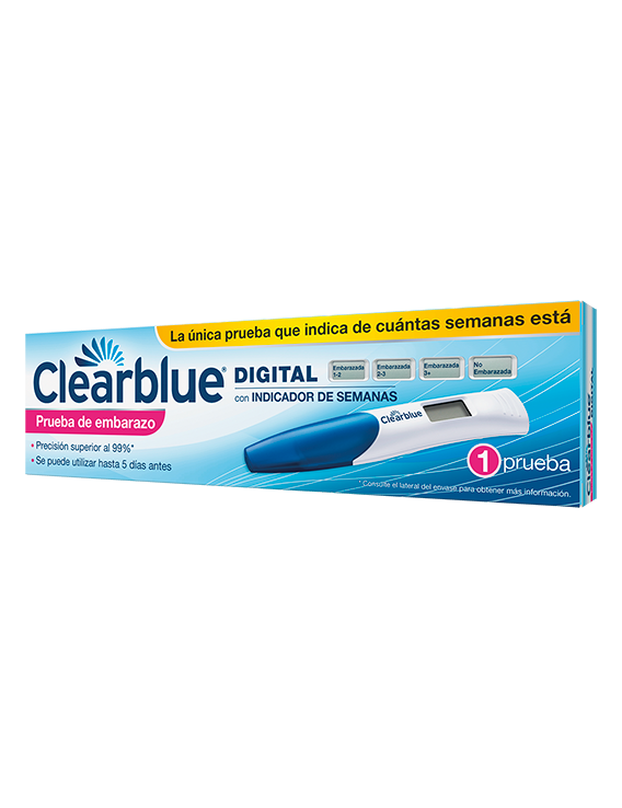 Test de embarazo digital clearblue