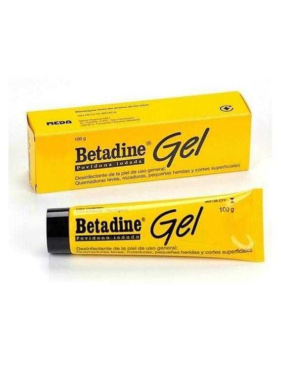 BETADINE GEL - 100 G - Antisépticos