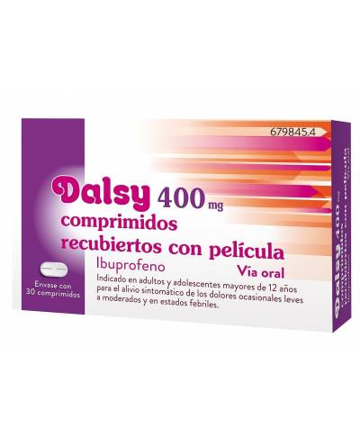 DALSY 400 MG - 30 COMPRIMIDOS