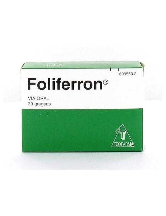 Foliferron - 30 grageas