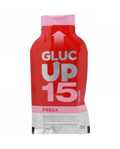 GLUCO UP FRESA 15G 5 STICKS