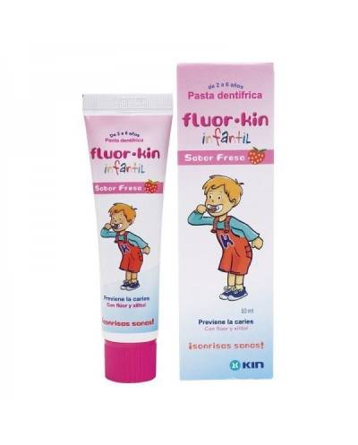 Fluor kin - infantil - pasta dentífrica - 50 ml