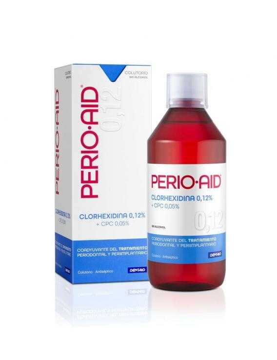 Perio-aid clorhexidina 0.12 % tratamiento 500 ml